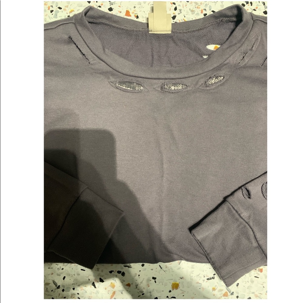 Mossimo Distressed Sweatshirt